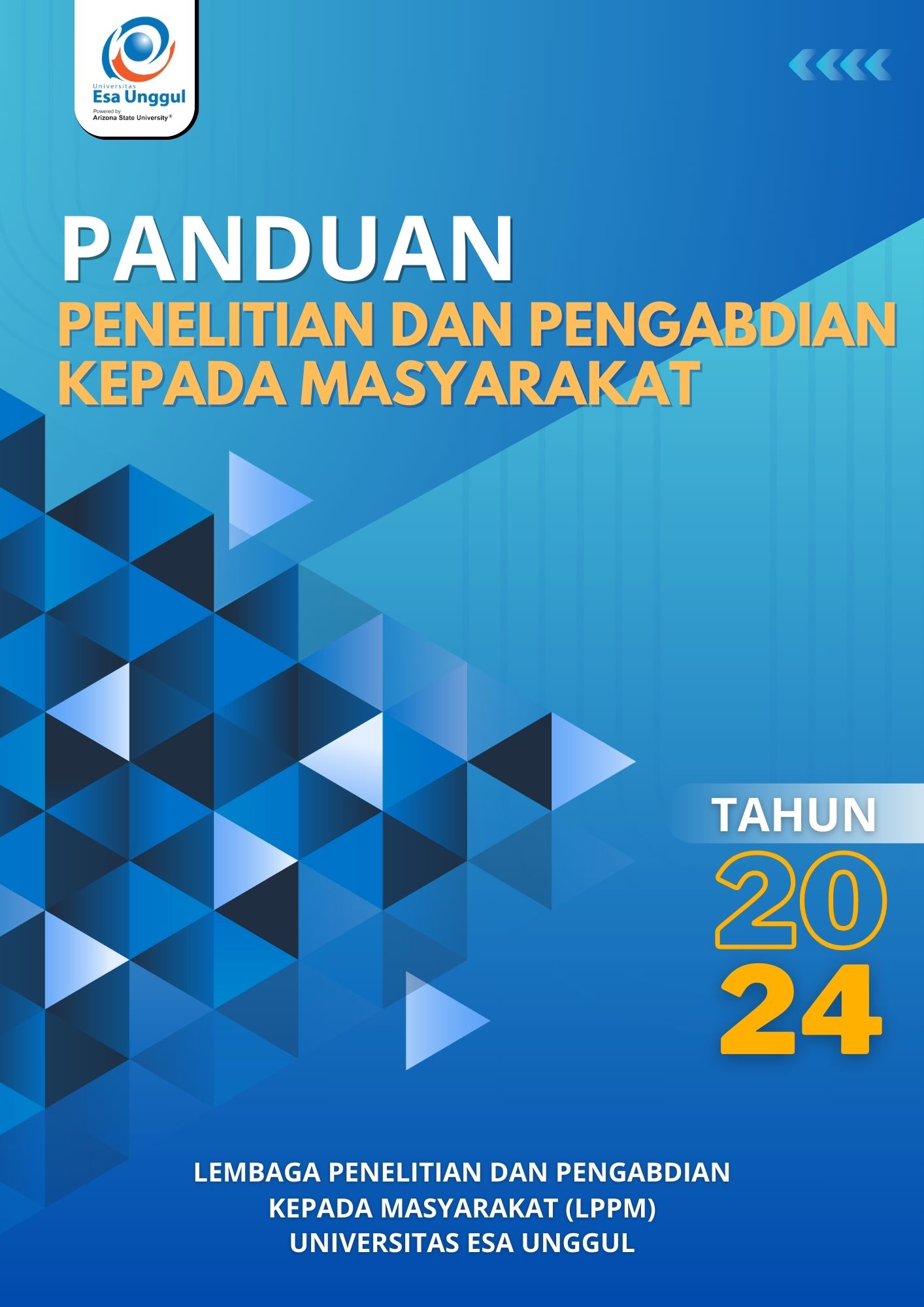 Panduan Penelitian dan Pengabdian kepada Masyarakat Internal Tahun 2024